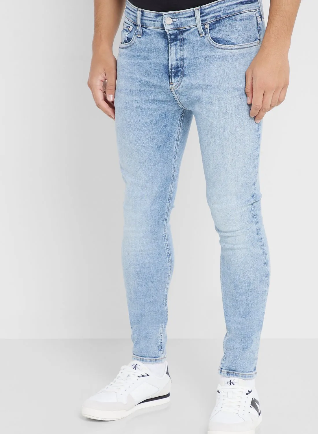 Calvin Klein Jeans Light Wash Skinny Fit Jeans