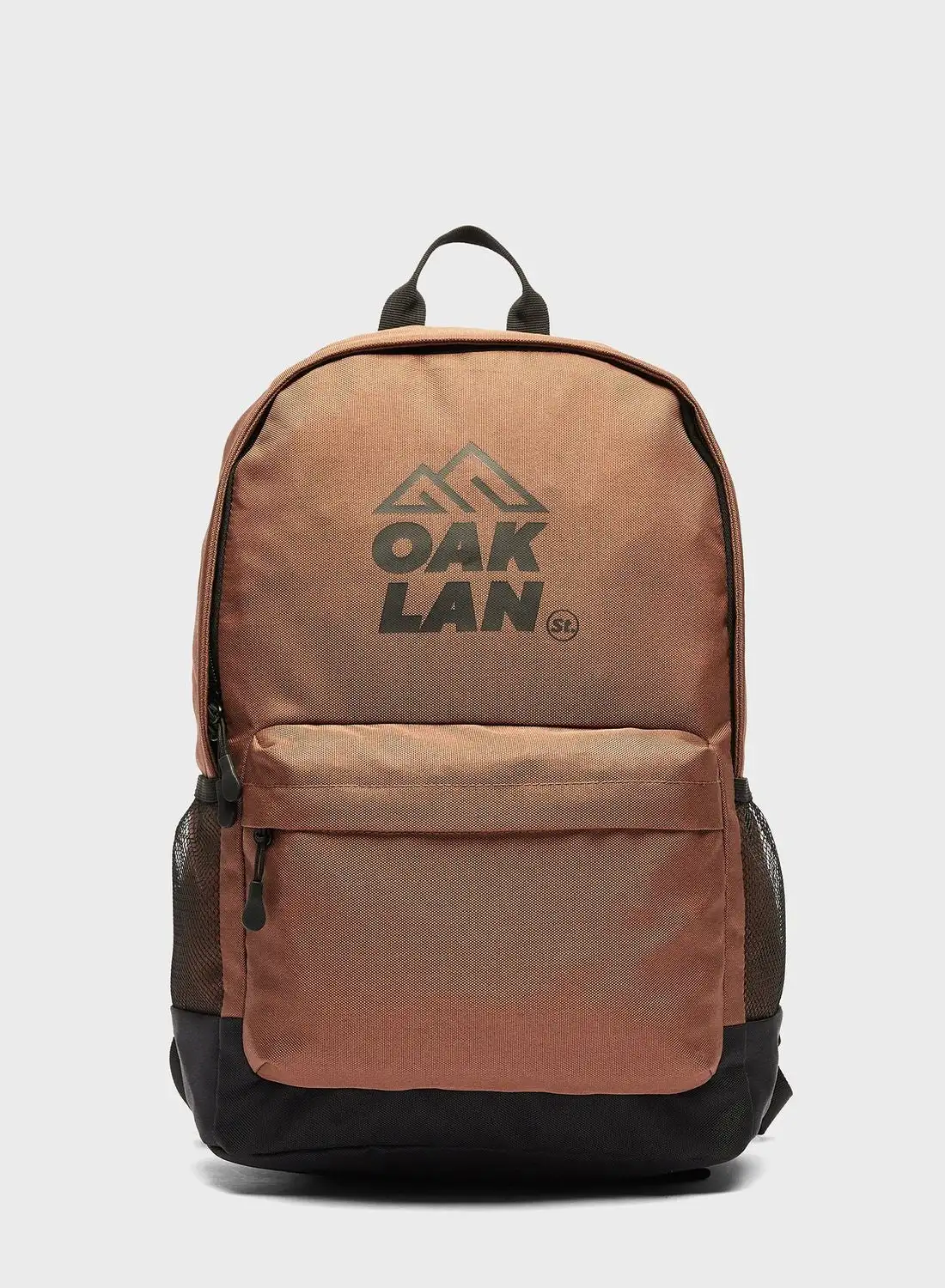 Oaklan by Shoexpress Logo Printed Backpack