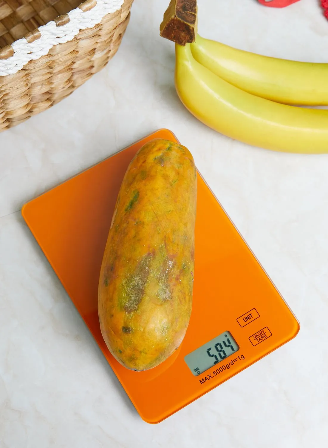 Premier Zing Orange Electronic Kitchen Scale