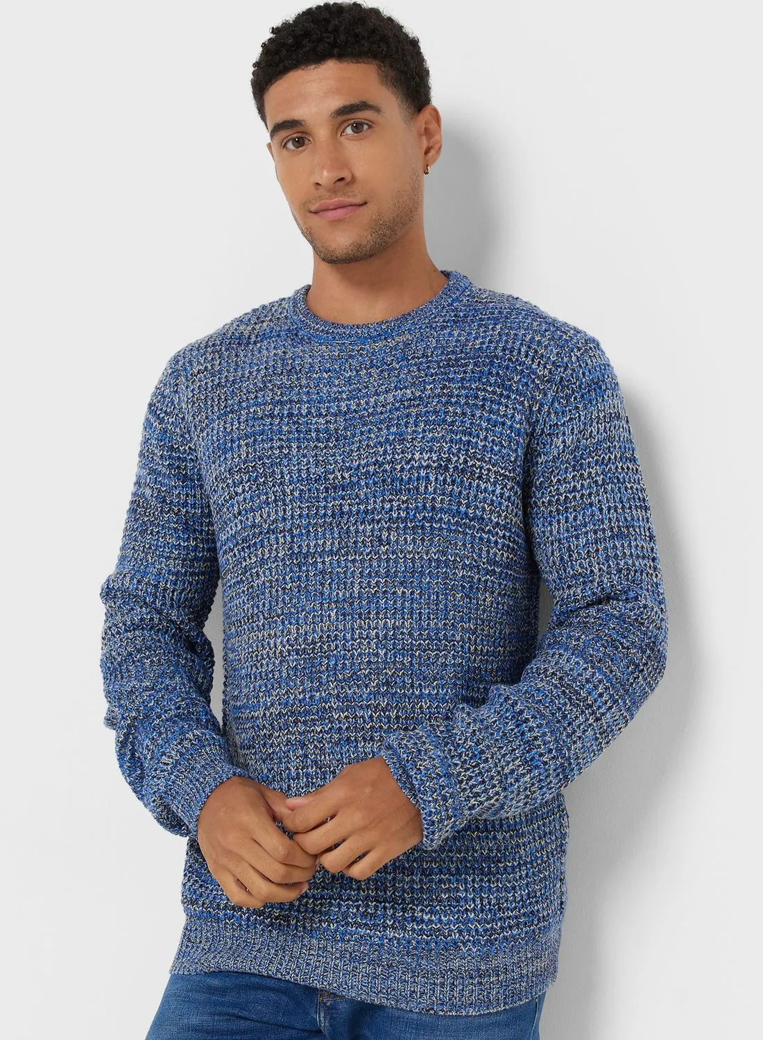 BRAVE SOUL Melange Sweater