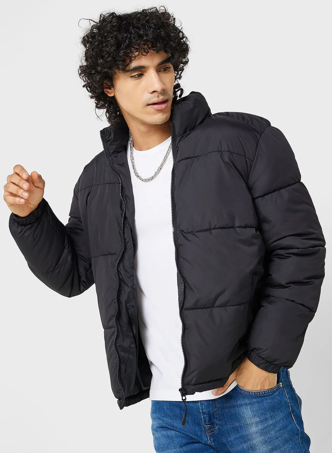 BRAVE SOUL Mens Padded Jacket