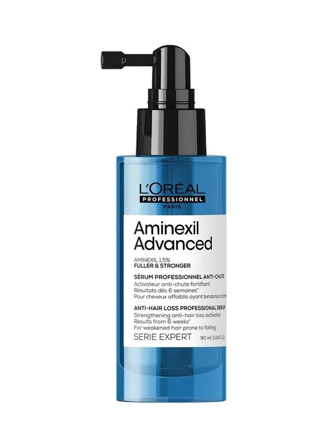 L'Oréal Professionnel Aminexil Advanced Strengthening Anti-Hair Loss Activator Serum For Weakened Hair Prone To Falling Serie Expert Multicolour 90ml