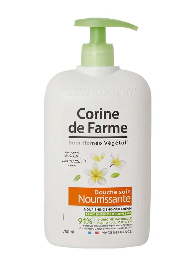 Corine de Farme Nourishing Tahitian Monoi Shower Cream 750ml