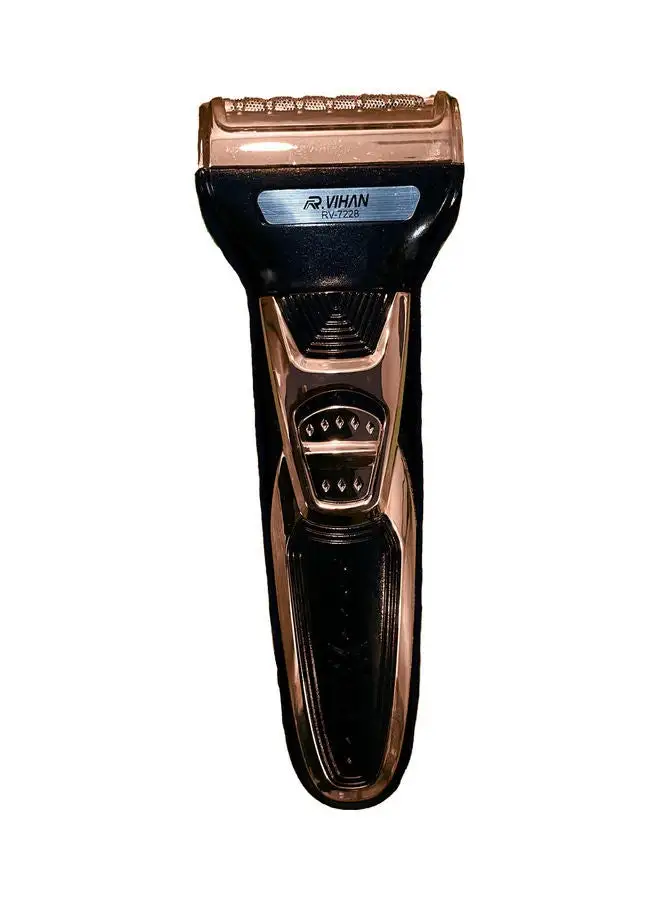 Toshionics 3 In 1 Rechargeable Electric Portable Shaver Black/Gold