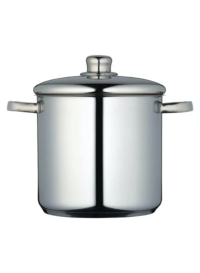 MASTERCLASS MasterClass Stainless Steel Stockpot 20cm (5.5 Litres), Labelled