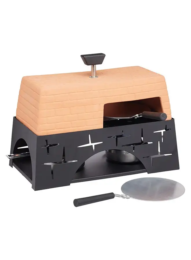 ARTESA Artesà Terracotta Mini/Tabletop Pizza Oven, 28X15.5X22Cm, Gift Boxed