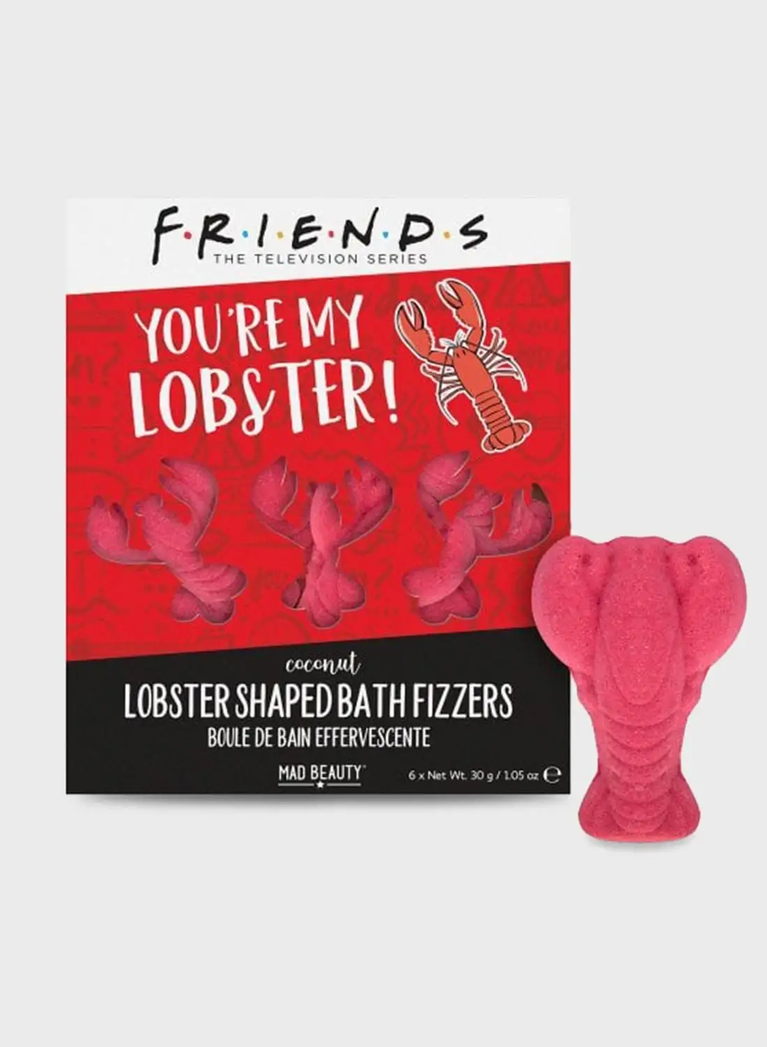 Mad Beauty Lobster Bath Bombs