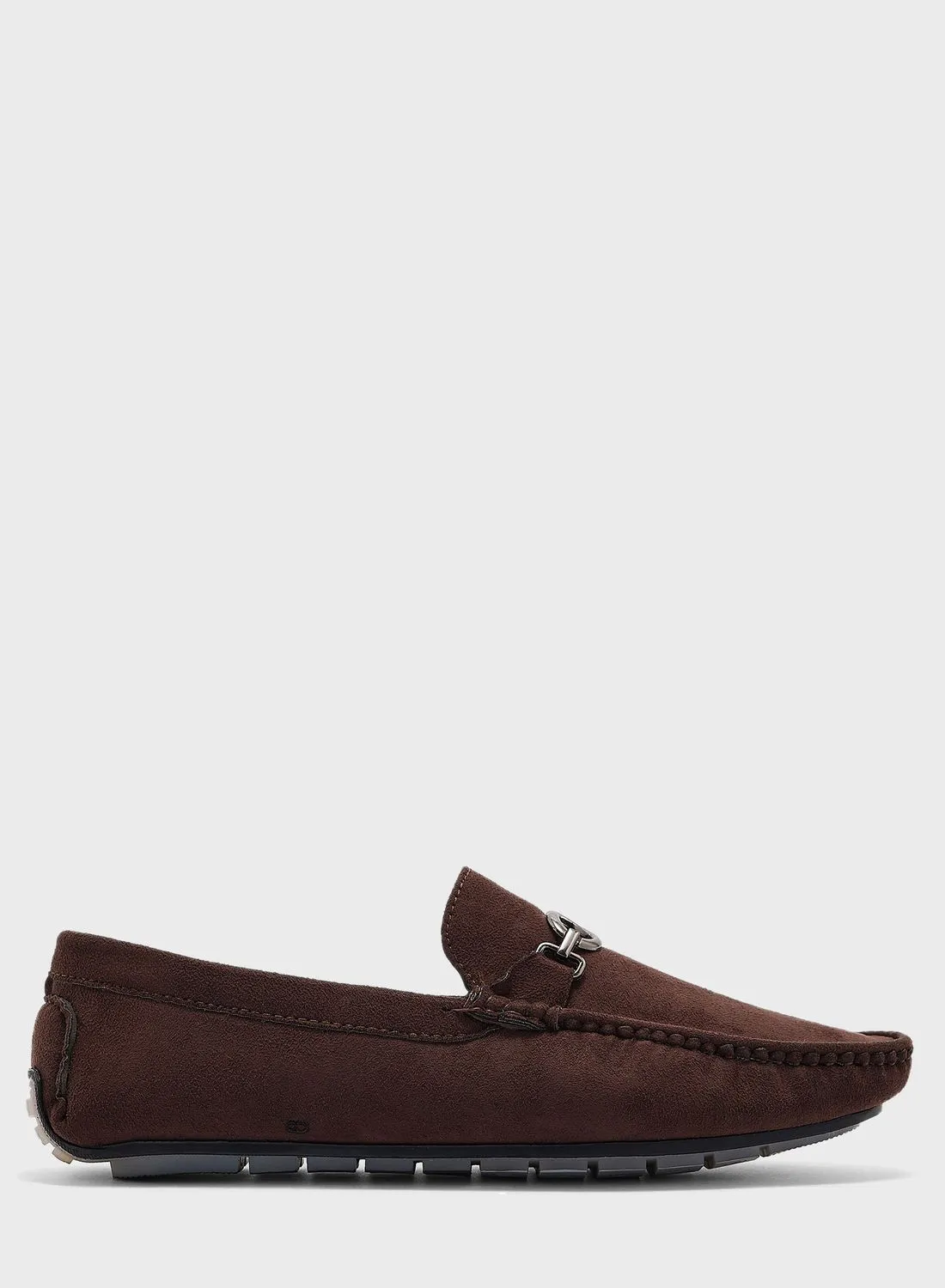 Robert Wood Suede Loafers