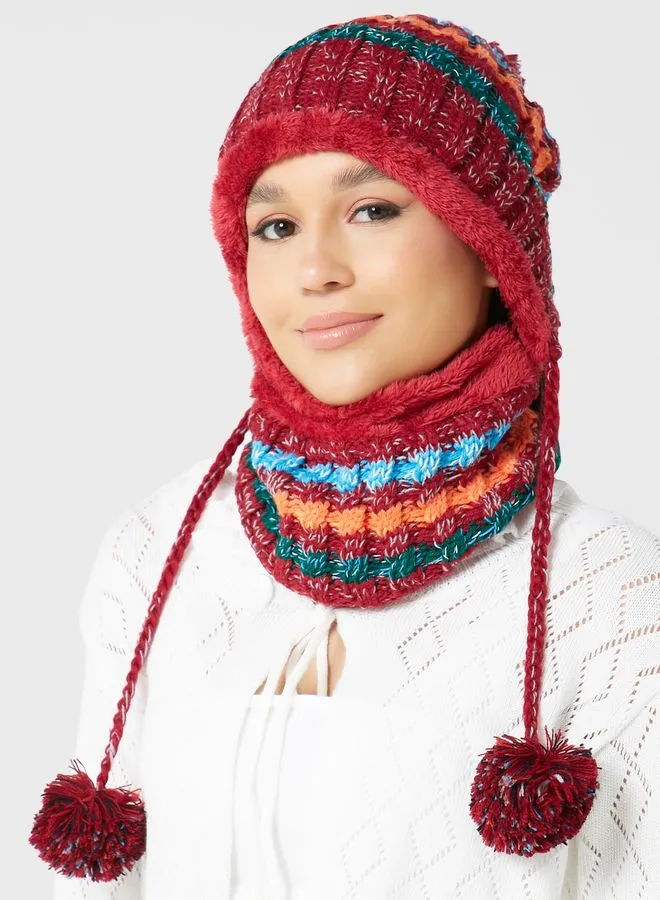 Ginger Winter Beanie & Scarf Set