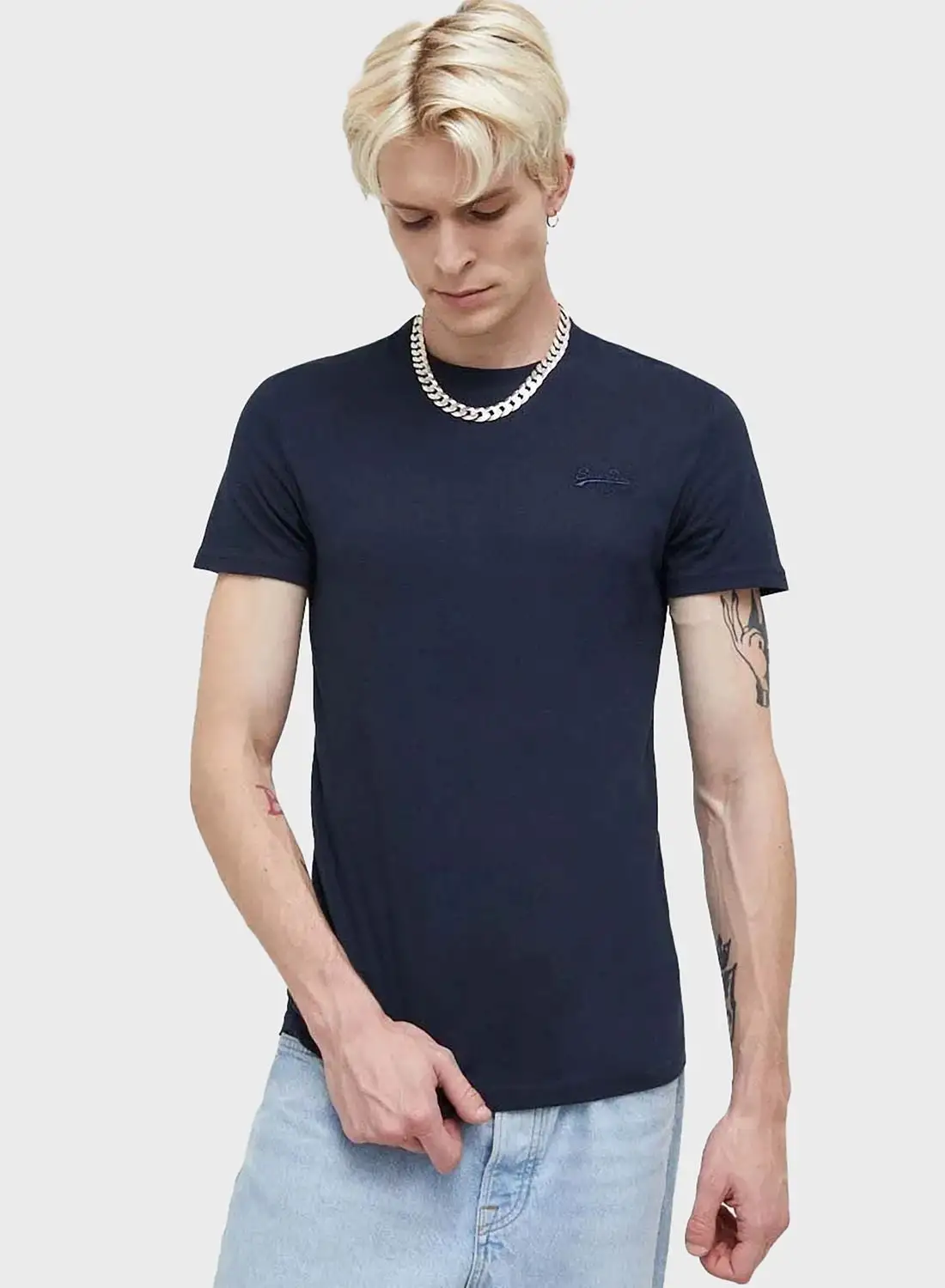 Superdry Vintage Logo Crew Neck T-Shirt