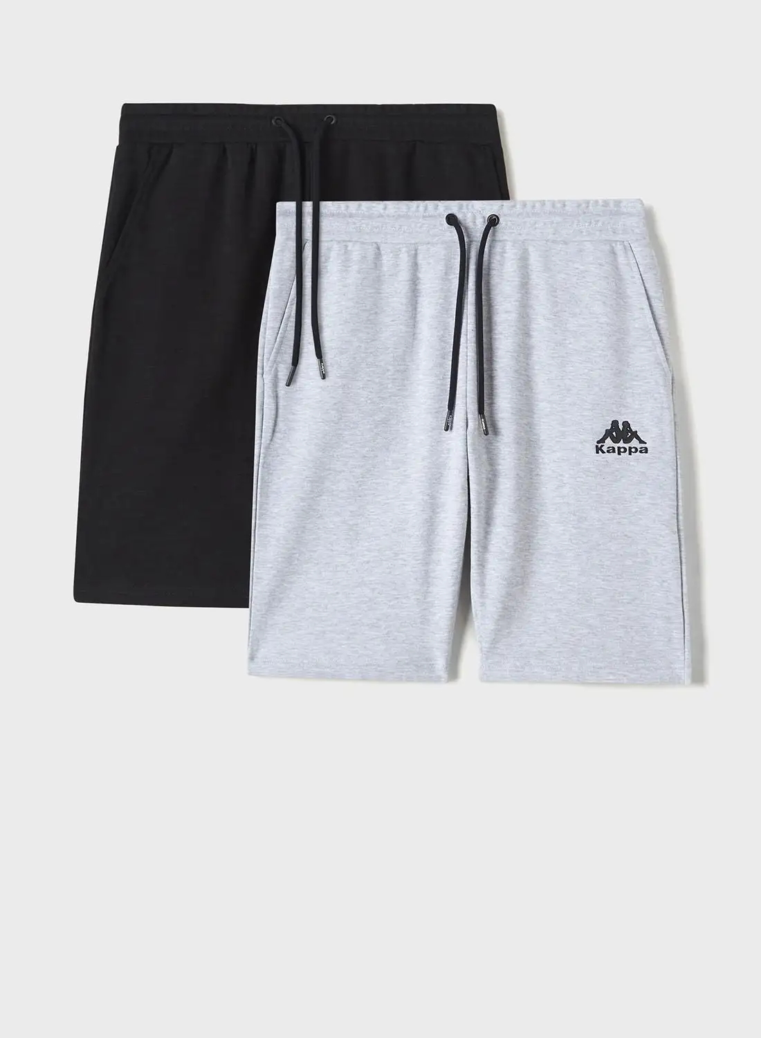 Kappa 2 Pack Essential Shorts