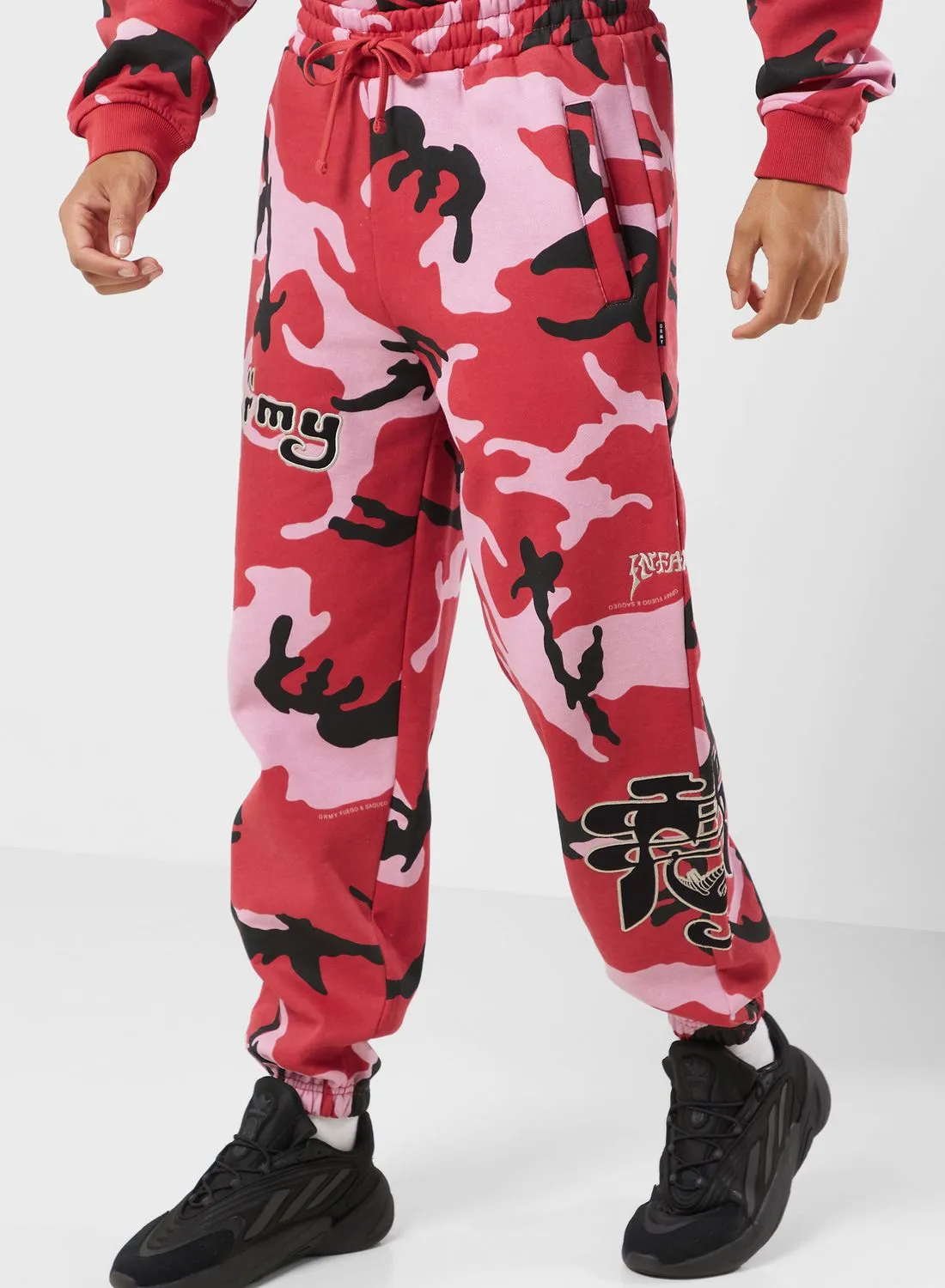 Grimey All Over Print Tusker Temple Sweatpants