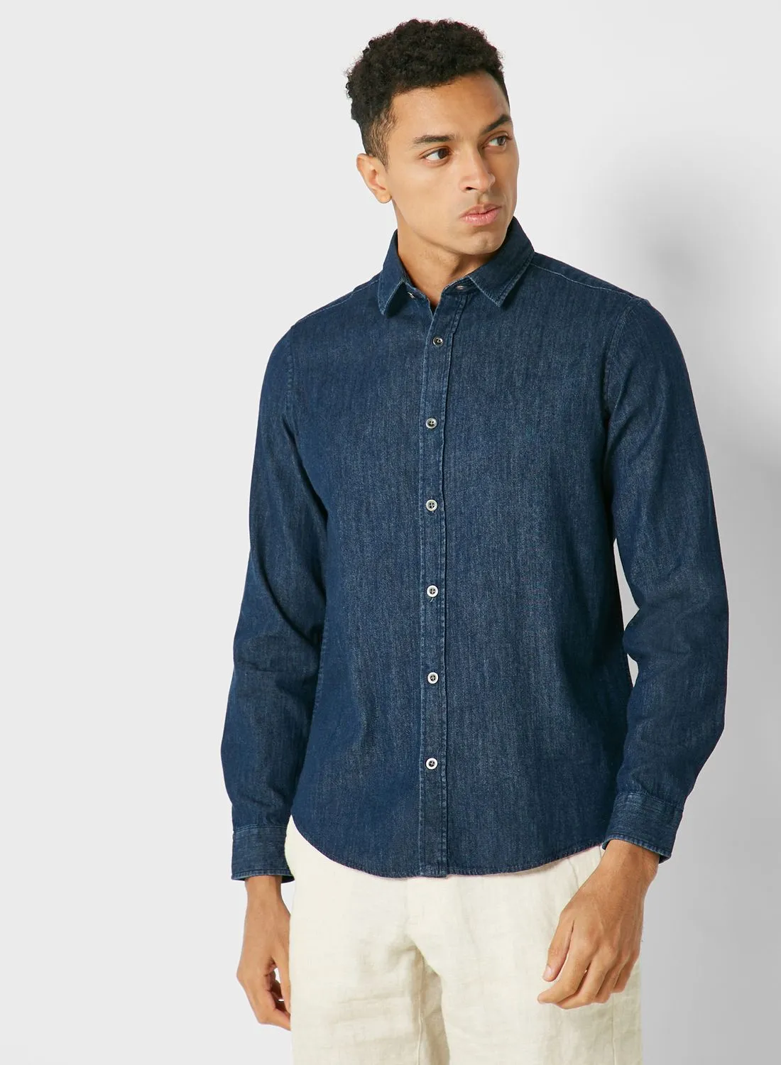 Robert Wood Denim Shirt