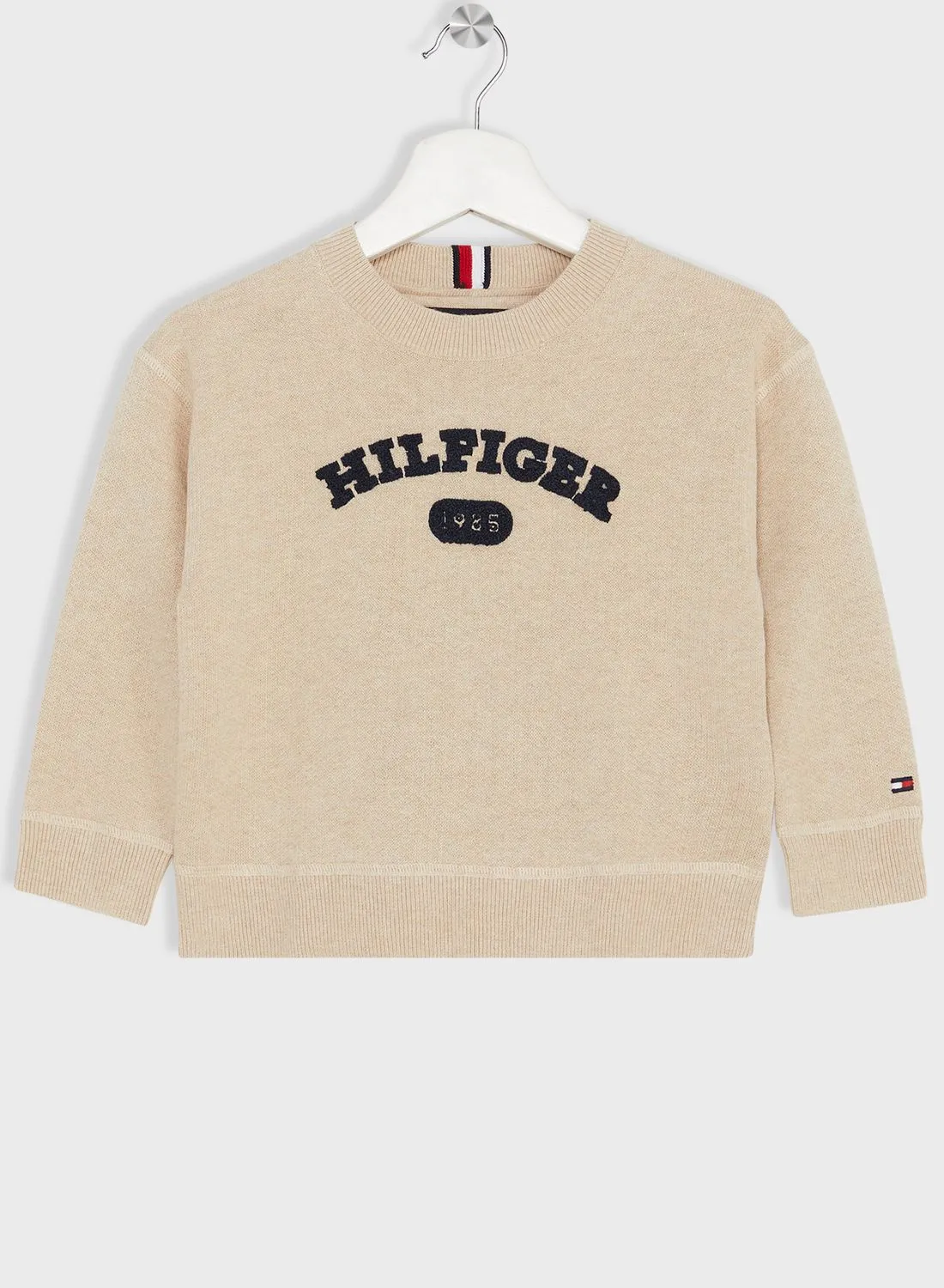 TOMMY HILFIGER Kids Varsity Sweater