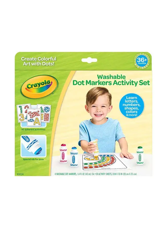 Crayola Washable Dot Markers Activity Set