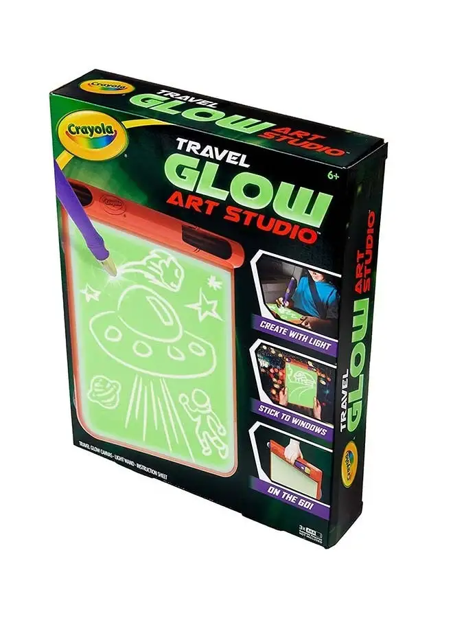 Crayola Travel Glow Art Studio