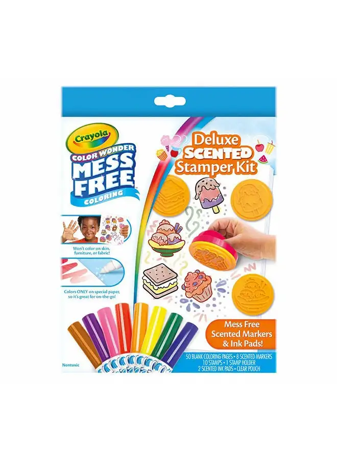 Crayola Color Wonder Deluxe Scented Stamper Kit