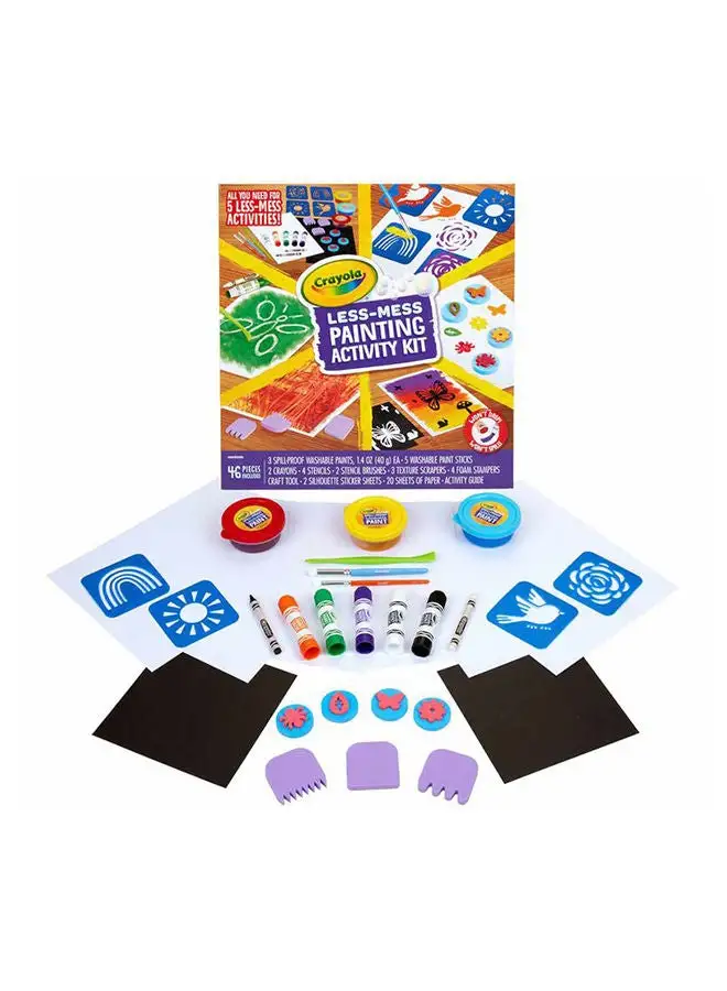 Crayola Less Mess Painting Activity Kit