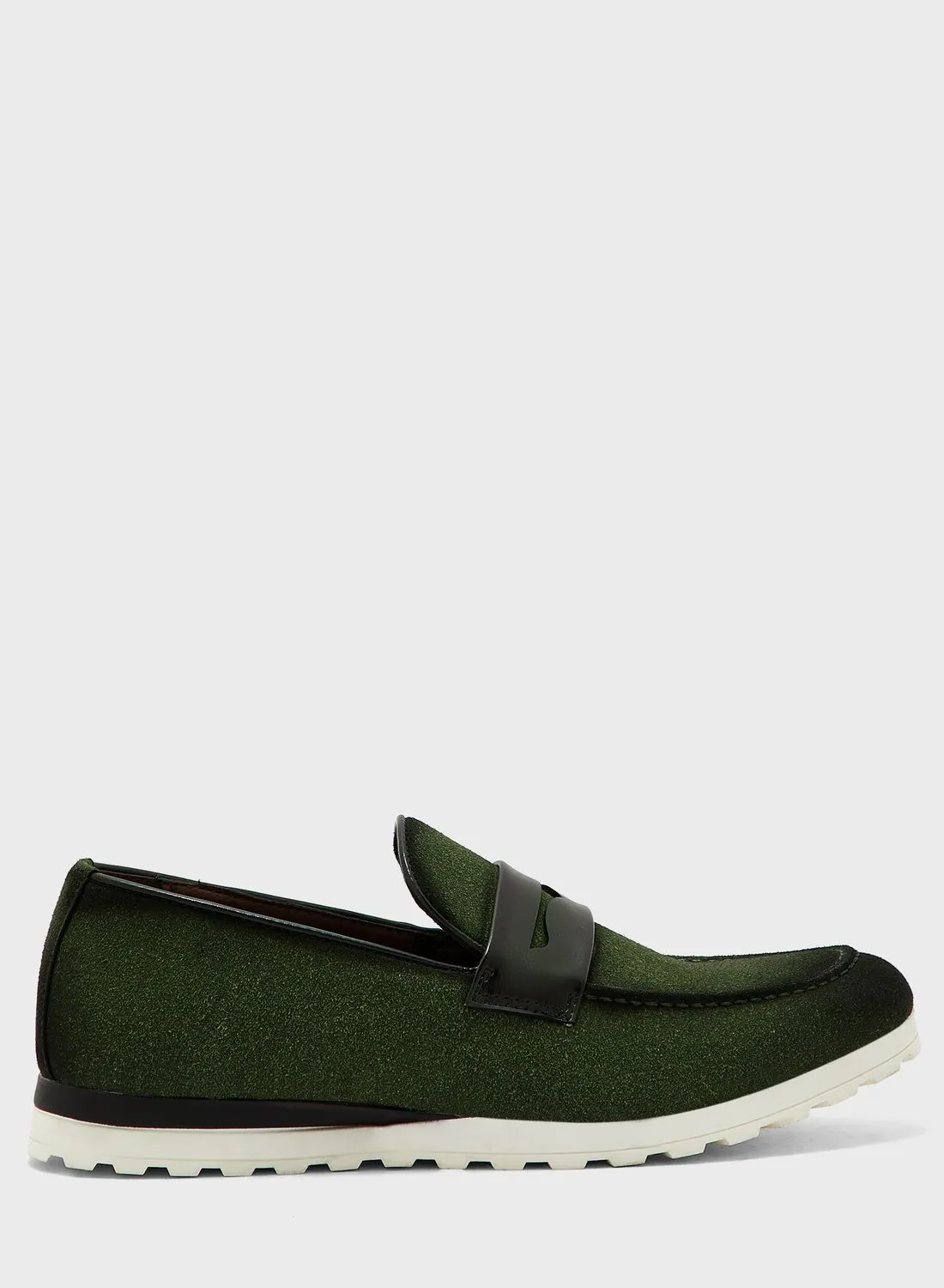 Robert Wood Suede Casual Slip Ons