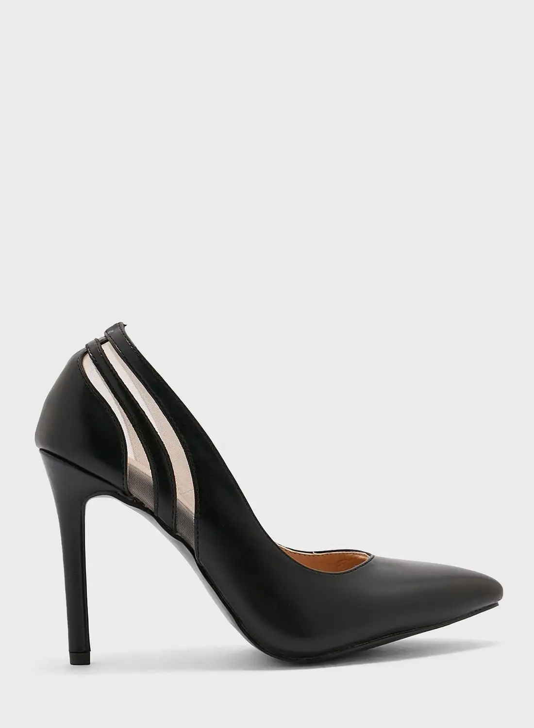 Khizana Cutout Detail Pointed Pump