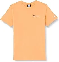 Champion Boy's Legacy American Classics Logo Short Sleeve T-Shirt, X-Large, Orange