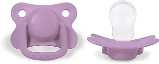 Filibabba Pacifier for +6 Months Babies 2-Pack, Light Lavender