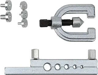 Performance Tool W80670 7Pc Flaring Tool Set for 3/16, 1/4, 5/16, 3/8 and 1/2-Inch O.D. tubing sizes with Lever Lock Flaring Bar and Storage Case