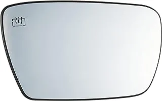 Fit System - 33265 Driver Side Heated Mirror Glass w/Backing Plate, Jeep Grand Cherokee, 5 1/16