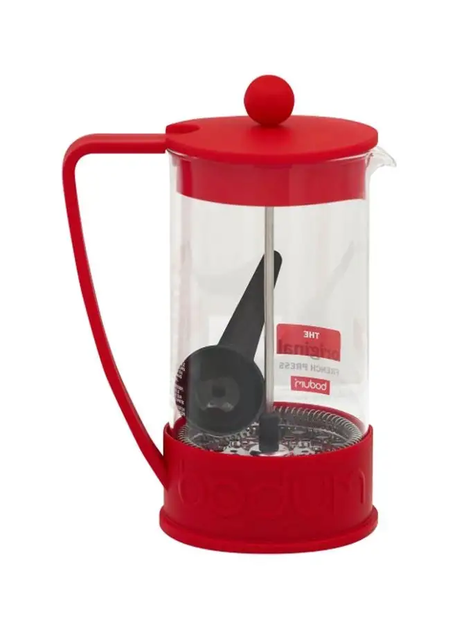 bodum 3-Cup Brazil Coffee Maker Red/Grey/Black 350ml