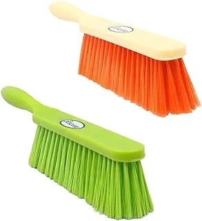 ESQUBE Counter Duster Brush | Used for Gardening, Furniture, Patio, Fireplace cleaning - Multicolor