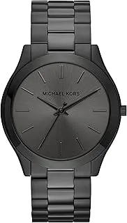 Michael Kors Oversized Slim Runway Men's Watch, Stainless Steel Watch for Men