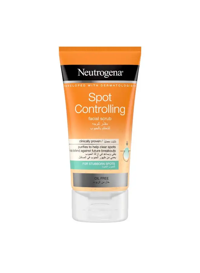 Neutrogena Spot Controlling Oil-Free Facial Scrub 150ml
