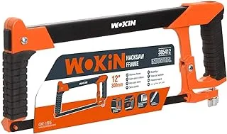 Wokin Value Offer Hacksaw Frame(Industrial) Aluminium Handle With 1Pc Saw Blade 12