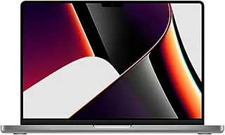 Apple 2021 MacBook Pro (14-inch, Apple M1 Pro chip with 10‑core CPU and 16‑core GPU, 16GB RAM, 1TB SSD) - Space Grey; English