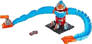 Hot Wheels City Wreck & Ride Gorilla Attack Playset with 1 Toy Car