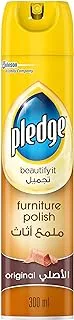 Pledge Beautify It Furniture Polish Spray, Original Scent, 300ml