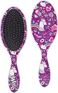 Wet Brush Original Detangler Brush for All Hair Types, Mermaids and Unicorns, Multicolor