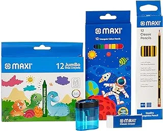 Maxi SCHOOL STATIONERY BASIC KIT, ASSORTED, ZPB2