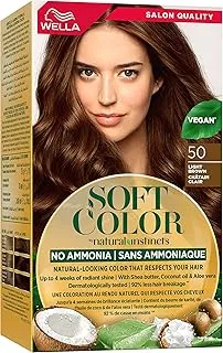 Wella Soft Color Natural Instincts Hair Color 50 Light Brown