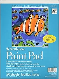 Strathmore (27-209 100 Series Youth Paint Pad, 9 by 12