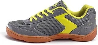 Aster Badminton Flash Shoes Mens Nivia Aster Badminton Flash Shoes, Men's UK 8 (Yellow/Aster Blue)