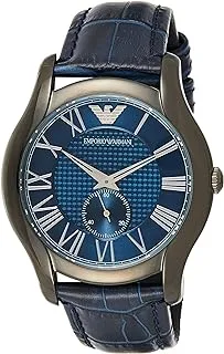 Emporio Armani Men's AR1986 Dress Blue Leather Quartz Watch