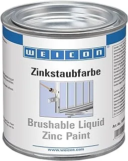 WEICON Brushable Zinc Paint | 375 ml | Rust and Corrosion Protection for Metal Surfaces