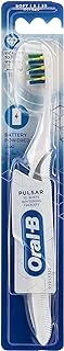 Oral B Pulsar 3D White Whitening Therapy Manual Toothbrush With Battery Power,Assorted Color