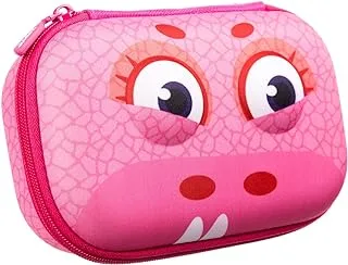 ZIPIT Wildlings Pencil Box for Girls | Pencil Case for School | Organizer Pencil Bag | Large Capacity Pencil Pouch (Pink)