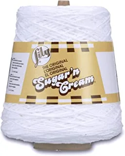 Lily Sugar 'N Cream Cone - 400g- White, 17.78 x 14.22 x 14.22 cm