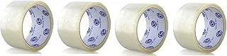 Packing Transparen Tape, 4 Pcs Pack, 2 inches x 50 yards