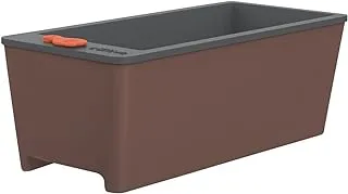 Tramontina 12 Liters Brown Polypropylene Self-Watering Planter