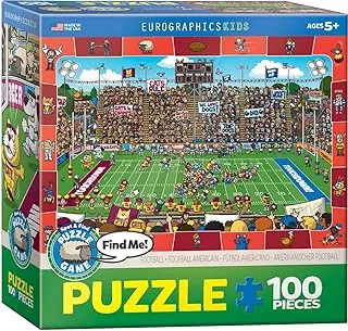 Spot & Find Football 100-Piece Puzzle