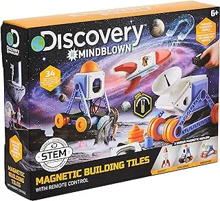 Discovery Mindblown 1423005751 Toy Magnetic Tiles with Remote Control